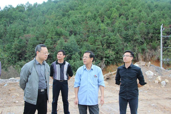 三元区长廖卫国深入三明经济开发区园区现场办公